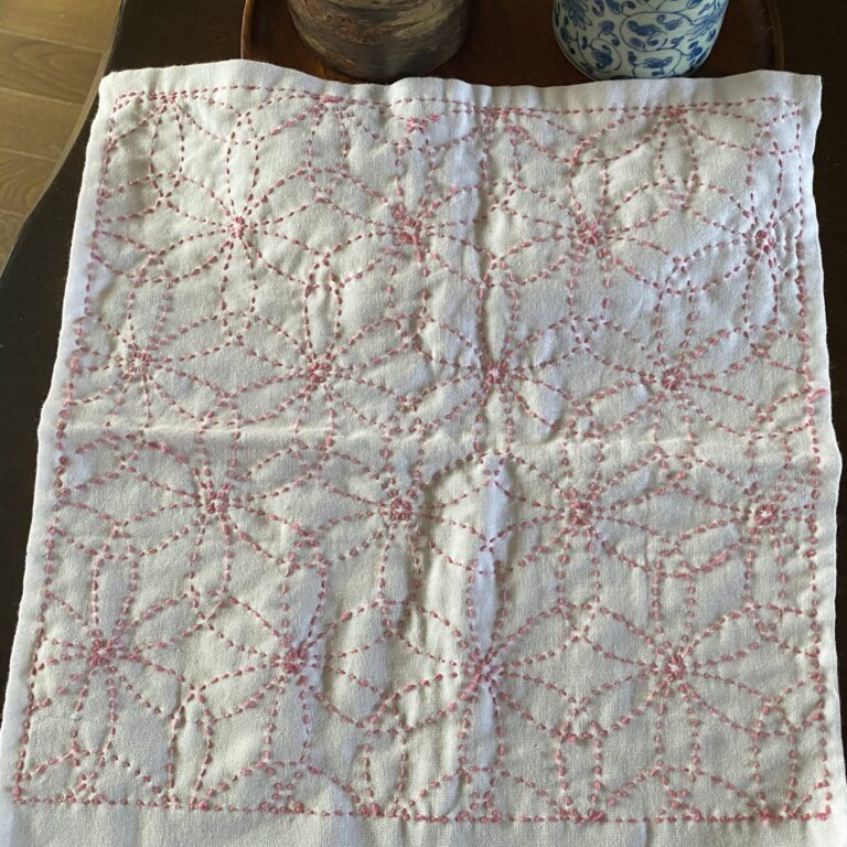 刺し子完成